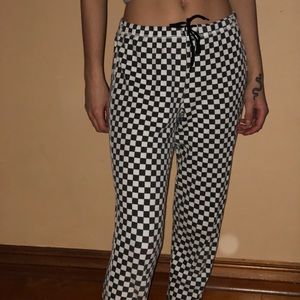 VANS CHECKERED JOGGERS